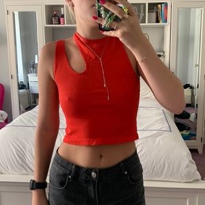 Red Going Out Top